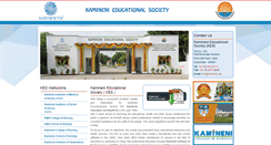 Desktop Screenshot of kesindia.org